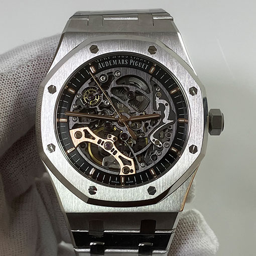 APS工場最高級オーデマピゲコピー時計 ロイヤルオーク ダブルバランスホイール15407ST.OO.1220ST.01